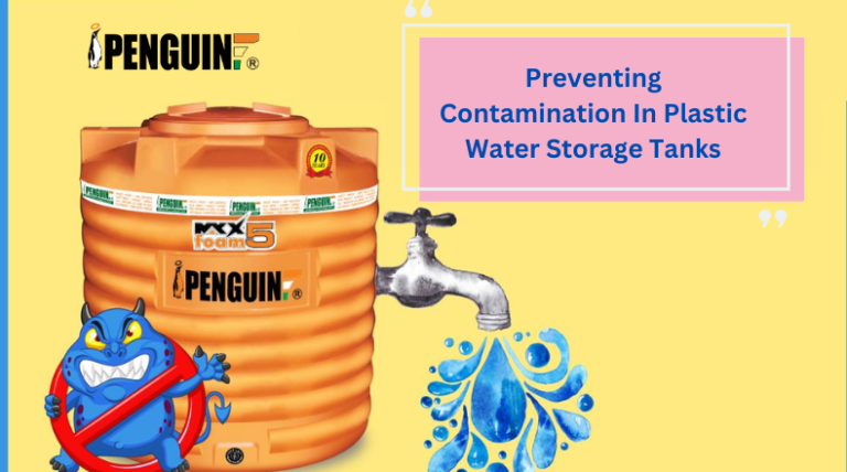 Water Container Problem Preventing Contamination In Plastic Water Storage Tanks