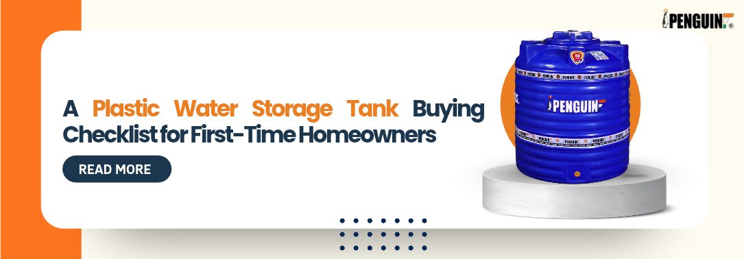 A Plastic Water Storage Tank Buying Checklist for First-Time Homeowners